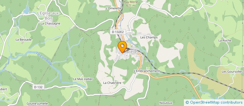 localisation de l'entreprise MADAME ZOE MAGHAMES à LACELLE