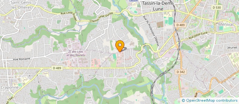 localisation de l'entreprise MADAME ZOE MALARTRE  TASSIN-LA-DEMI-LUNE