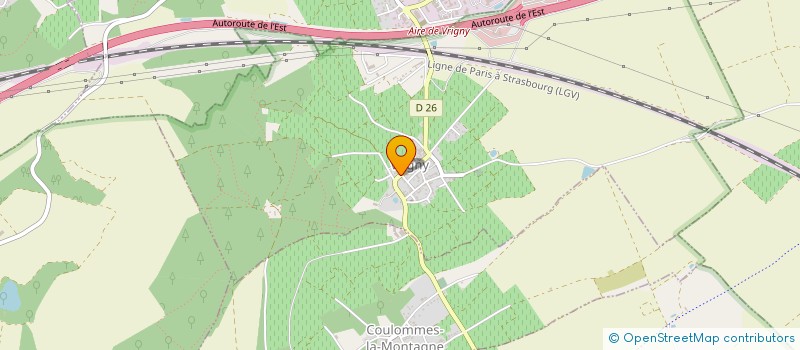 localisation de l'entreprise MADAME ZOE MENU  VRIGNY