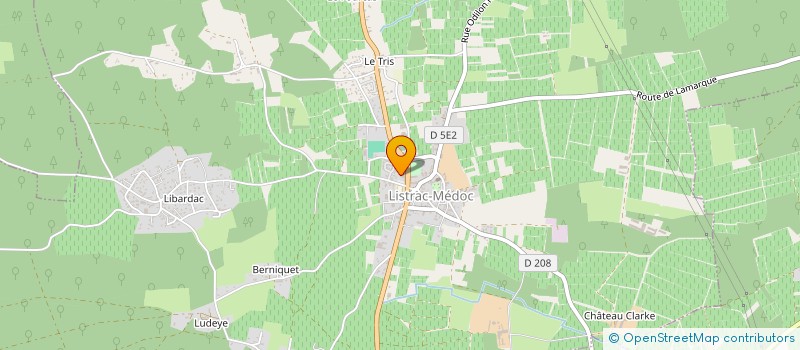 localisation de l'entreprise MADAME ZOE MICHAUD  LISTRAC-MEDOC