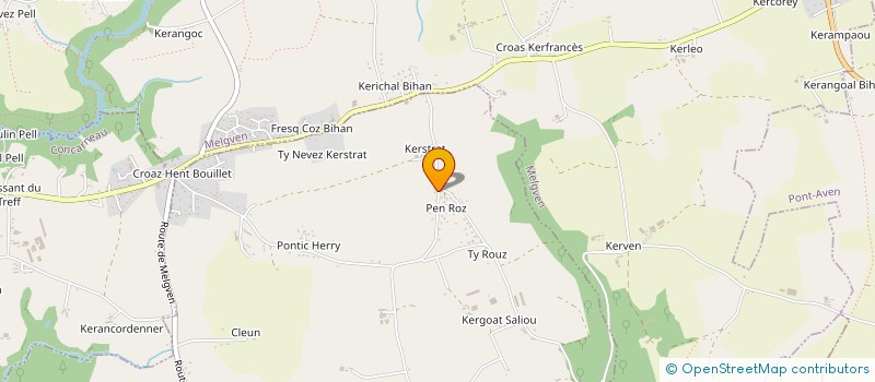 localisation de l'entreprise MADAME ZOE MILLWOOD  TREGUNC