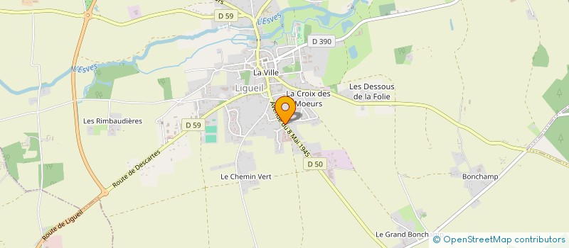 localisation de l'entreprise MADAME ZOE MULTON  LIGUEIL