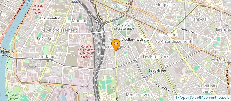 localisation de l'entreprise MADAME ZOE MURRAY  LYON