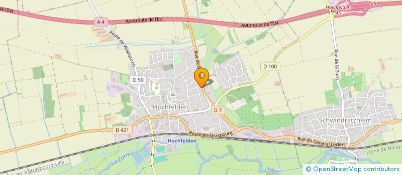 localisation de l'entreprise MADAME ZOE NICLI  HOCHFELDEN