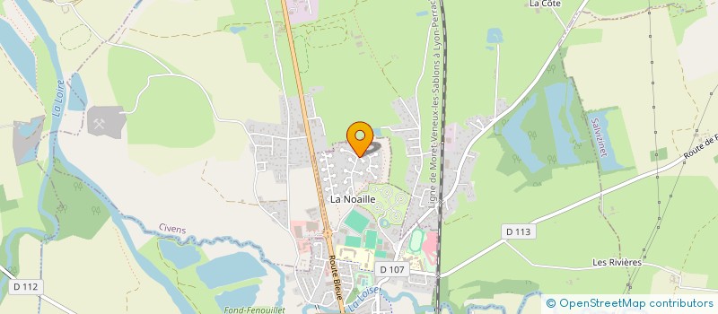 localisation de l'entreprise MADAME ZOE NOALLY  FEURS