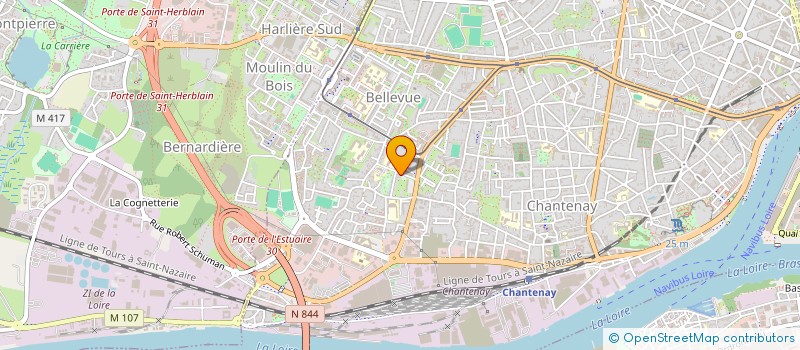 localisation de l'entreprise MADAME ZOE PAIRAULT à NANTES