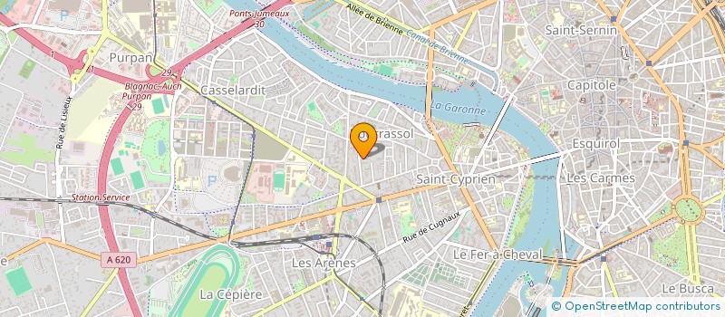 localisation de l'entreprise MADAME ZOE PERRIN à TOULOUSE