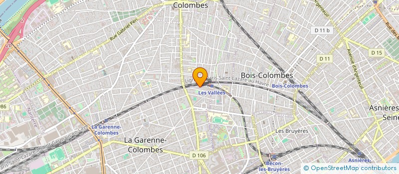 localisation de l'entreprise MADAME ZOE PERROT  LA GARENNE-COLOMBES