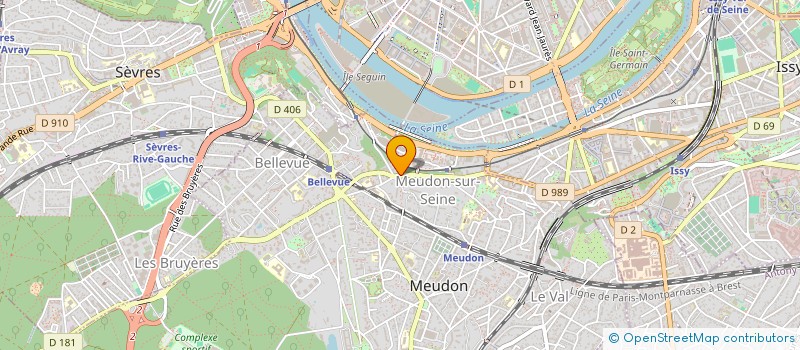 localisation de l'entreprise MADAME ZOE PESSAN à MEUDON