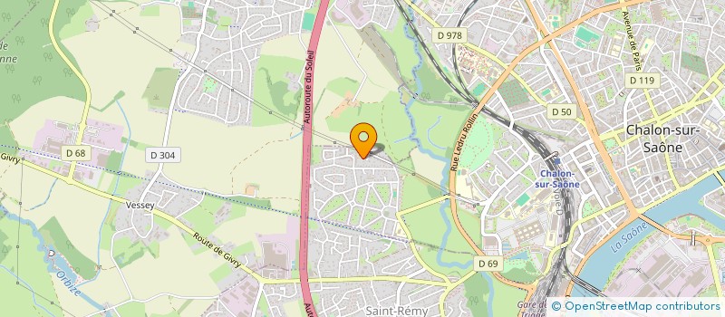 localisation de l'entreprise MADAME ZOE PICARD  CHALON-SUR-SAONE