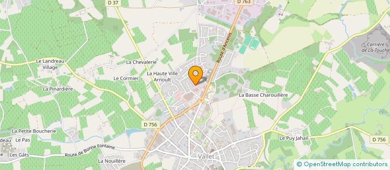 localisation de l'entreprise MADAME ZOE PICOT  VALLET