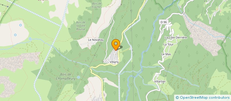 localisation de l'entreprise MADAME ZOE PIERCE-WILLIAMS à LES BELLEVILLE