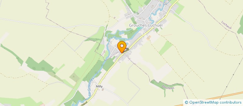 localisation de l'entreprise MADAME ZOE PREVOST à DOULLENS