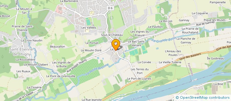 localisation de l'entreprise MADAME ZOE PRIOU  LUYNES