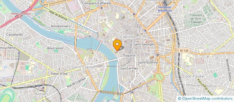 localisation de l'entreprise MADAME ZOE RENAUDIN  TOULOUSE