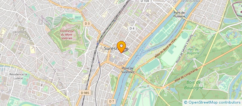 localisation de l'entreprise MADAME ZOE RICHEZ à SURESNES