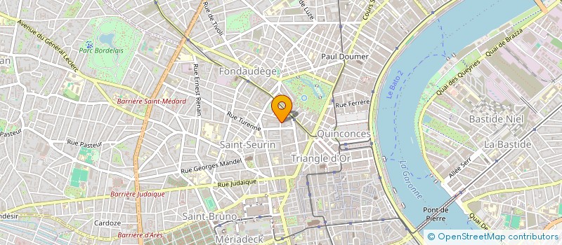 localisation de l'entreprise MADAME ZOE RONSHEIM  BORDEAUX