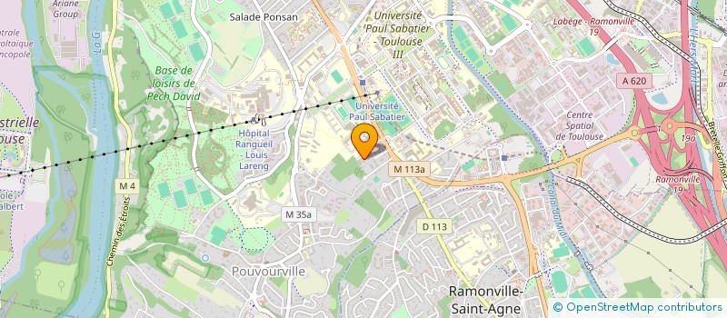 localisation de l'entreprise MADAME ZOE ROUMIGUIERES à TOULOUSE