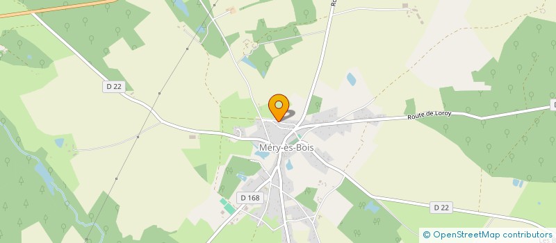 localisation de l'entreprise MADAME ZOE ROUSSELOT  MERY-ES-BOIS