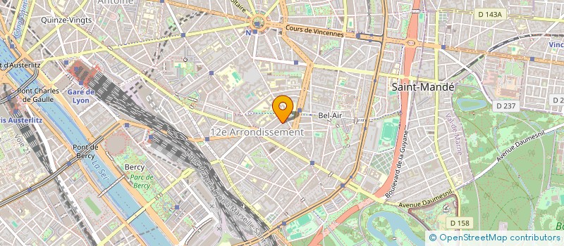 localisation de l'entreprise MADAME ZOE SAILLY  PARIS