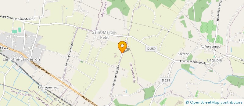 localisation de l'entreprise MADAME ZOE SCHLESINGER  SAINT-MARTIN-PETIT