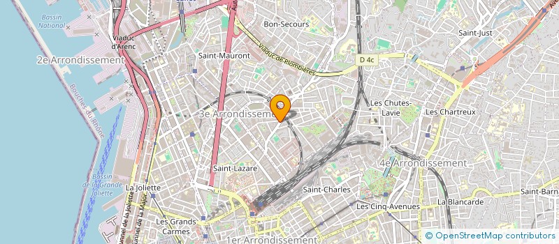 localisation de l'entreprise MADAME ZOE SCHMITT à MARSEILLE