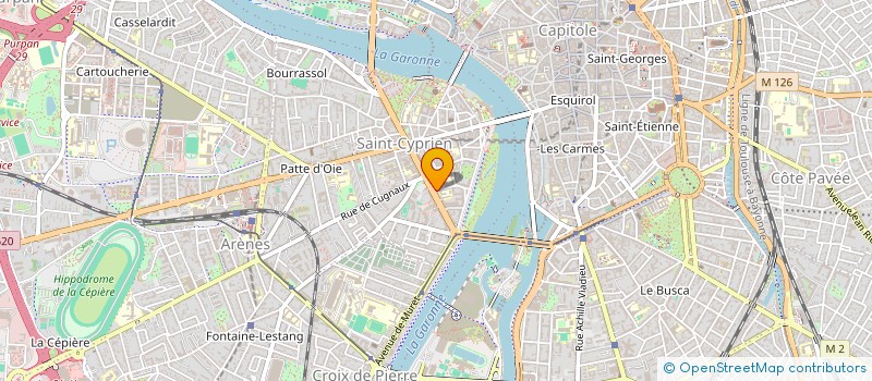 localisation de l'entreprise MADAME ZOE SEILLER  TOULOUSE