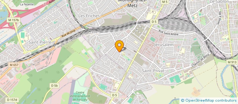 localisation de l'entreprise MADAME ZOE SIBILIA  MONTIGNY-LES-METZ