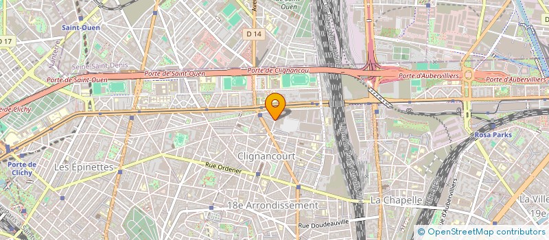 localisation de l'entreprise MADAME ZOE SIMARD  PARIS