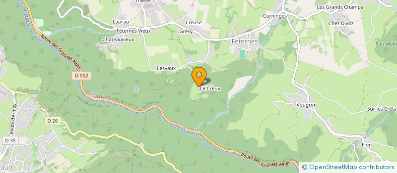 localisation de l'entreprise MADAME ZOE SIMONETTI  FETERNES