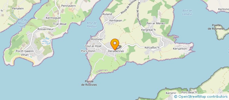 localisation de l'entreprise MADAME ZOE SIX  LOPERHET