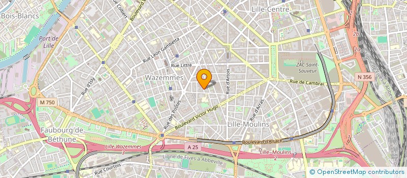 localisation de l'entreprise MADAME ZOE SPRIET à LILLE