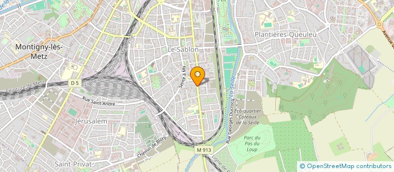 localisation de l'entreprise MADAME ZOE STIRNEMANN  METZ