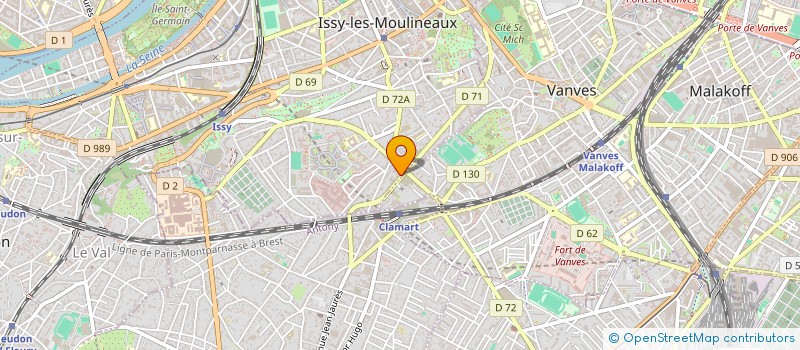 localisation de l'entreprise MADAME ZOE THABUIS à ISSY-LES-MOULINEAUX