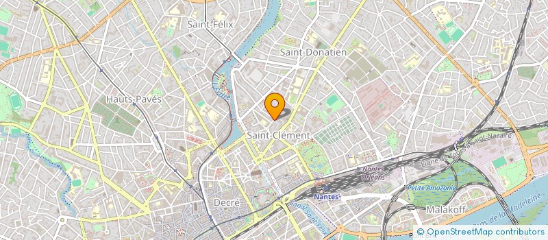 localisation de l'entreprise MADAME ZOE VERGON  NANTES