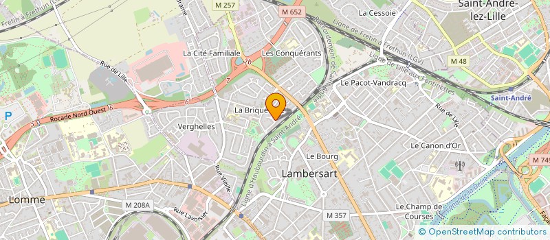 localisation de l'entreprise MADAME ZOE VIGNES à LAMBERSART