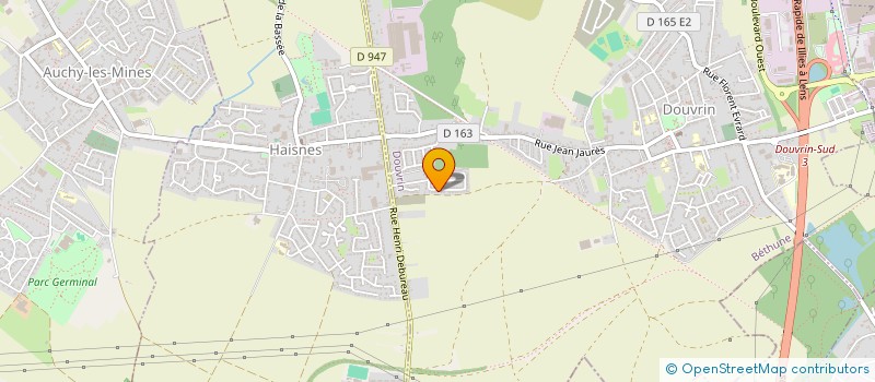 localisation de l'entreprise MADAME ZOELY RALAMBOARISOA  DOUVRIN