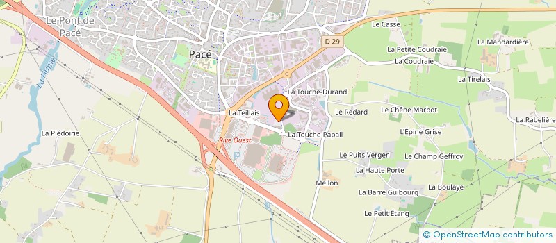 localisation de l'entreprise MADAME ZOFIA KARCZMARCZUK  PACE