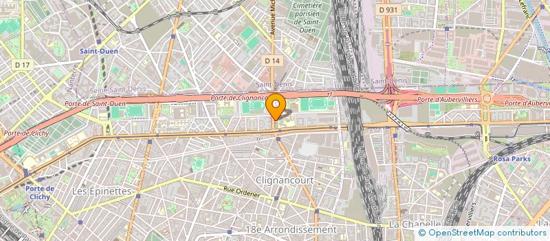 localisation de l'entreprise MADAME ZOFIT SALMI  PARIS 18