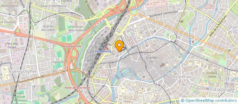 localisation de l'entreprise MADAME ZOHORA KHATUN TANIA  STRASBOURG