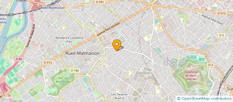 localisation de l'entreprise MADAME ZOHRA AOUED à RUEIL MALMAISON