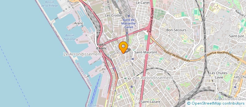 localisation de l'entreprise MADAME ZOHRA BACHIA à MARSEILLE
