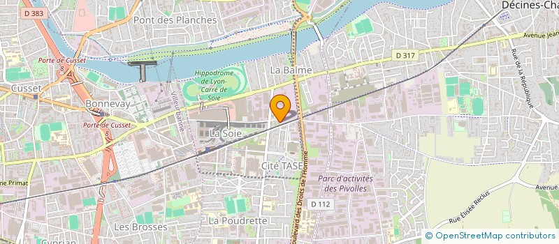 localisation de l'entreprise MADAME ZOHRA BELGHERBI à VAULX-EN-VELIN