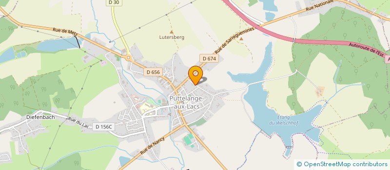 localisation de l'entreprise MADAME ZOHRA BELMAHDI  PUTTELANGE-AUX-LACS