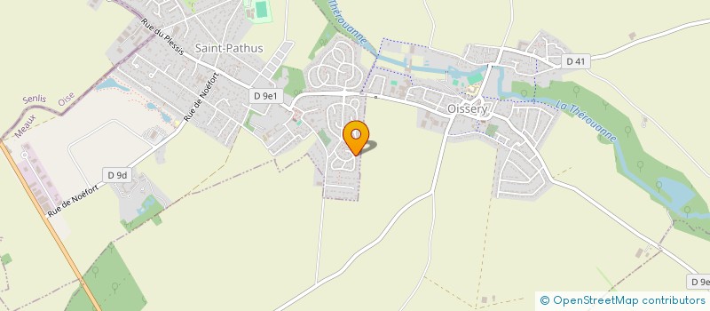 localisation de l'entreprise MADAME ZOHRA BENATALAH  SAINT-PATHUS