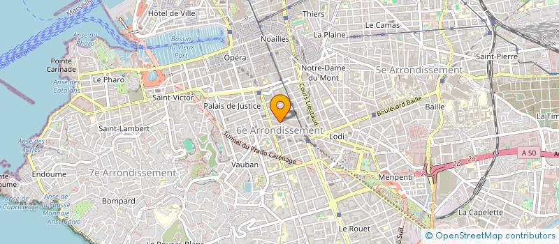 localisation de l'entreprise MADAME ZOHRA BOUAOUD à MARSEILLE