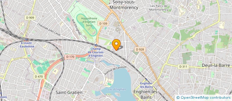 localisation de l'entreprise MADAME ZOHRA CHACHOUA  SOISY-SOUS-MONTMORENCY