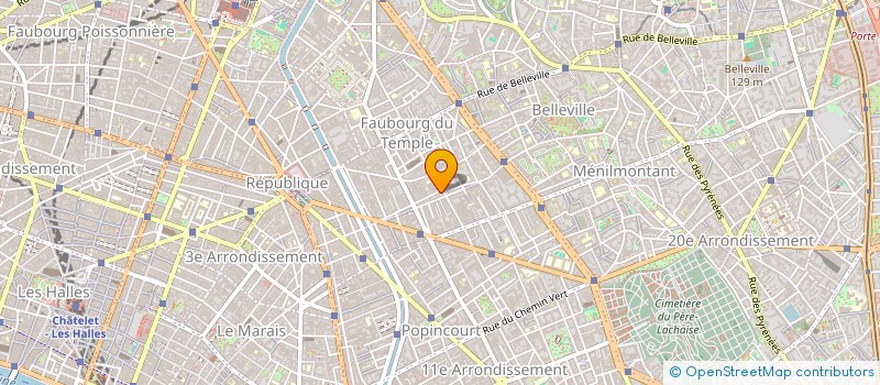 localisation de l'entreprise MADAME ZOHRA DRICI à PARIS