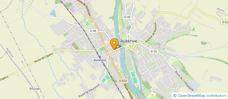 localisation de l'entreprise MADAME ZOHRA EL HASSANY  AUTERIVE