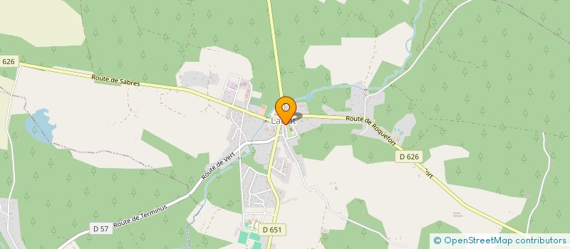 localisation de l'entreprise MADAME ZOHRA EL MAHDAOUI  LABRIT